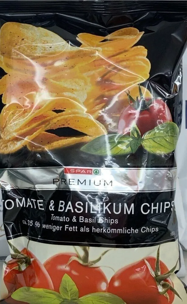 tomate & basilikum chips