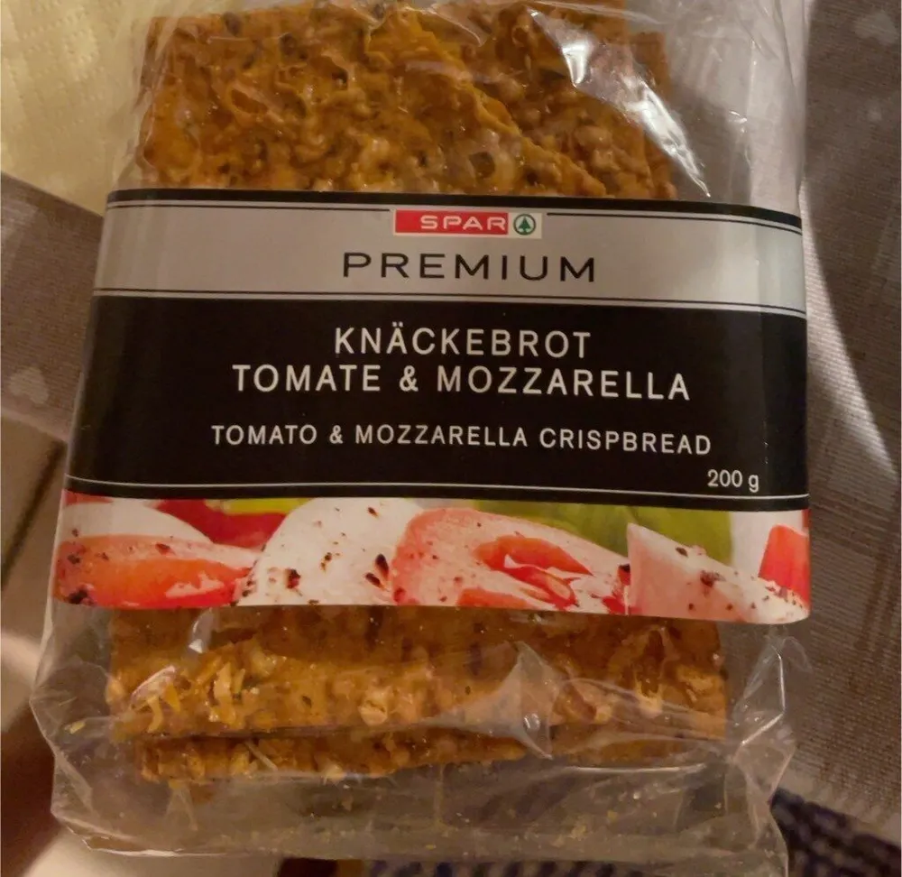 Knäckebrot Tomate&Mozzarella