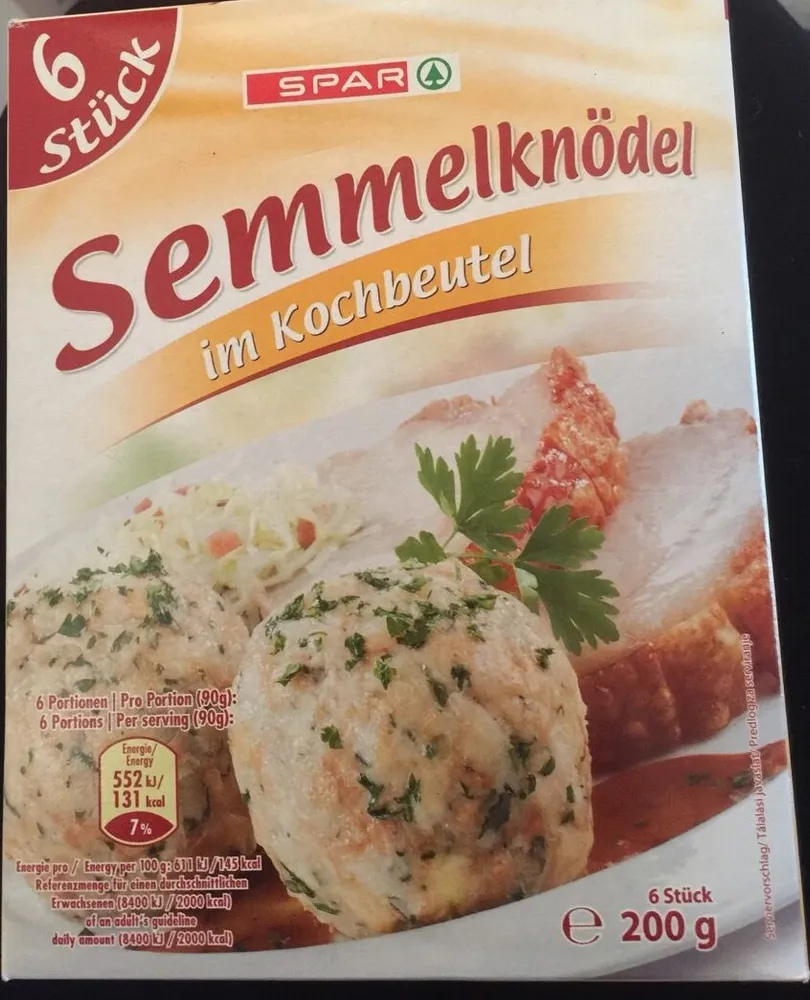 Semmelknödel im Kochbeutel