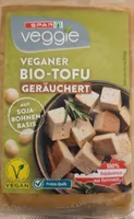 Veganer Bio-Tofu geräuchert