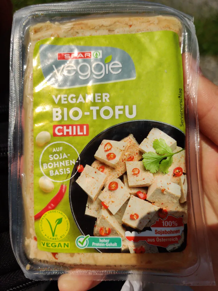 Veganer Bio-Tofu Chili