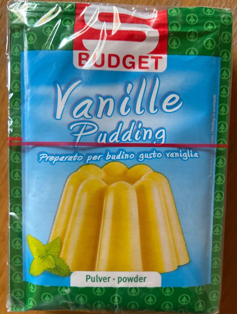 Vanille pudding