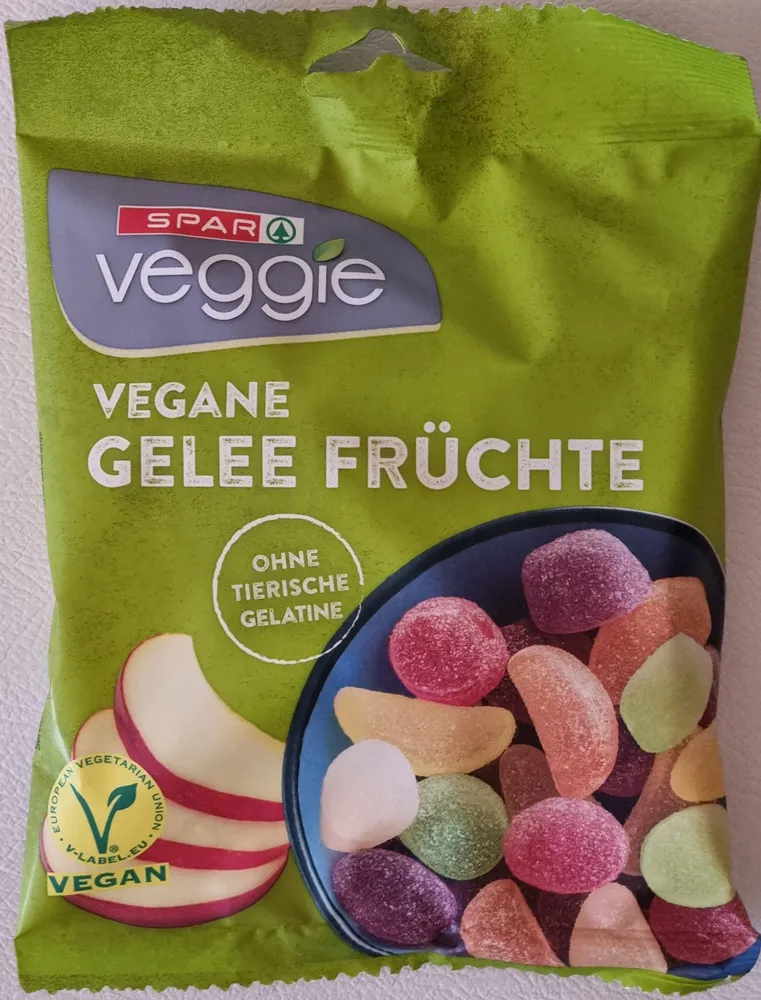Vegane Gelee-Früchte