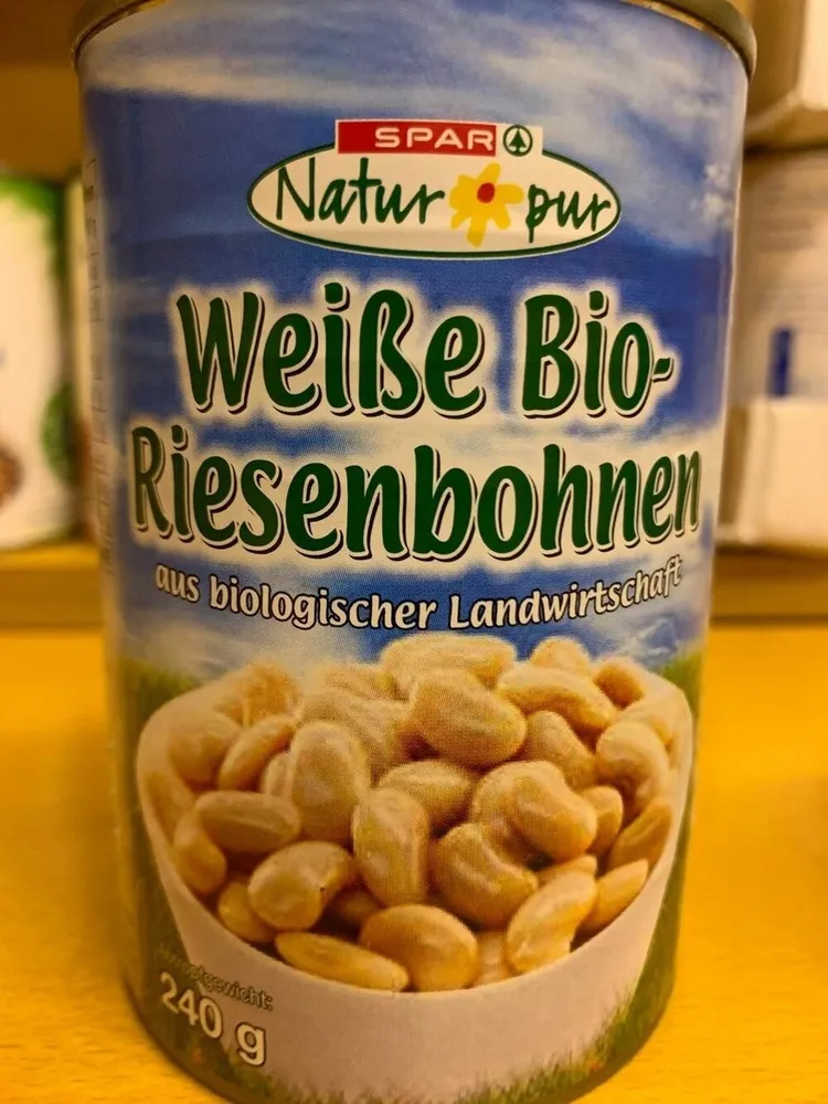 Weiße Bio-Riesenbohnen