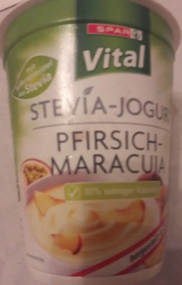 Stevia Jogurt Pfirsich Maracuja