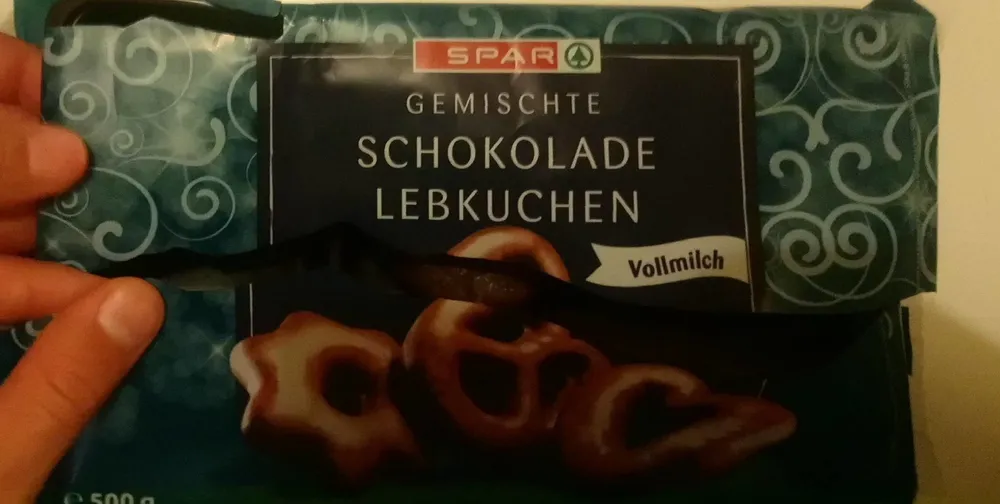 Gemischte Schokolade Lebkuchen