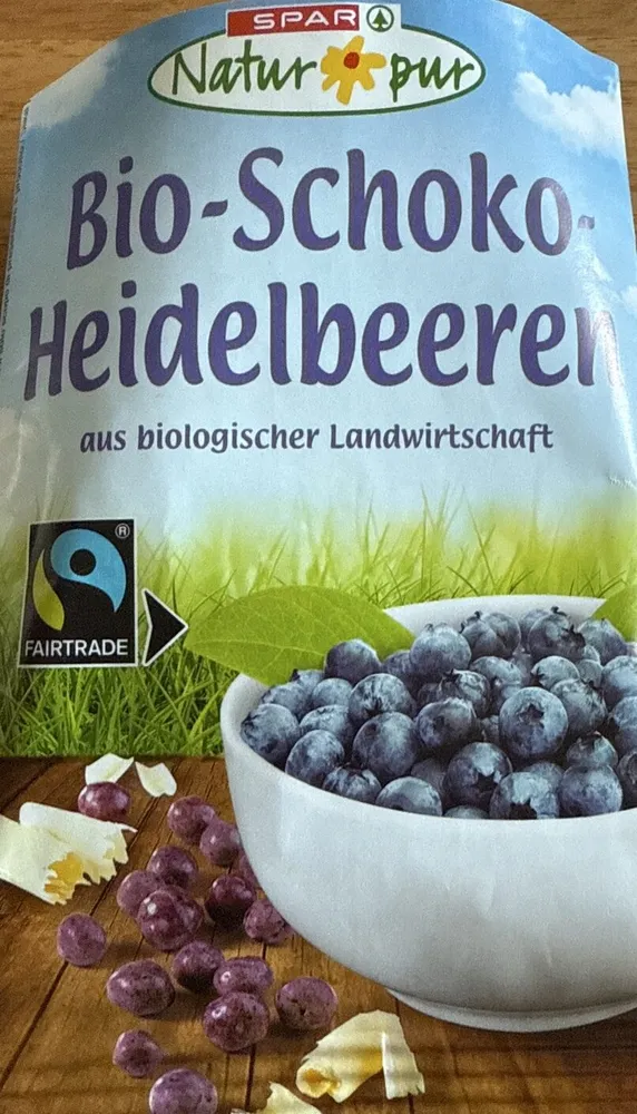 Bio-Schoko Heidelbeeren