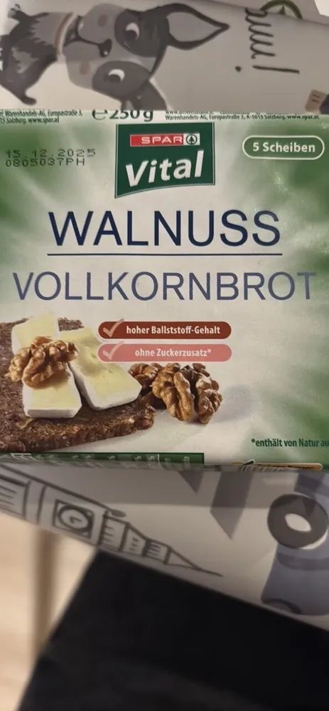 Walnuss Vollkornbrot