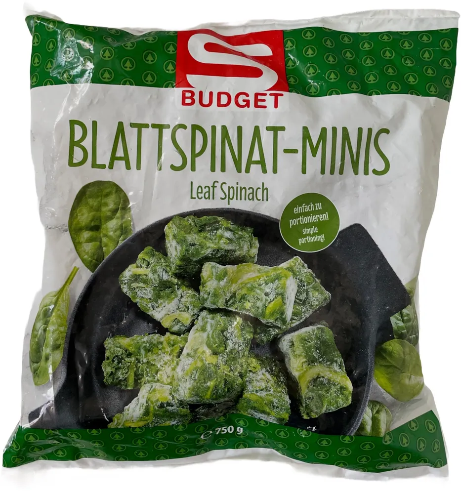 Blattspinat-Minis