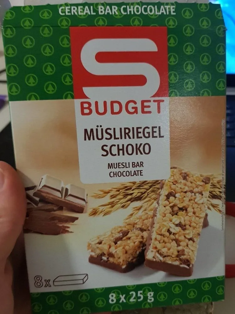 Müsliriegel Schoko