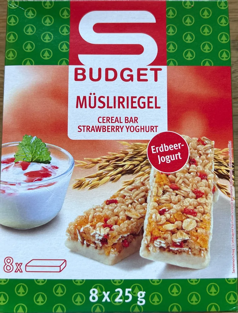 Müsliriegel Erdbeer-jogurt