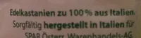 Edelkastanien Essfertig