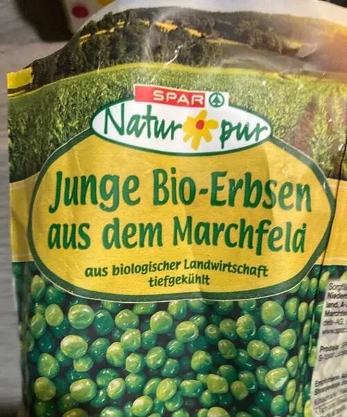 Junge Erbsen