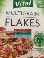 Multigrain Flakes Rote Früchte