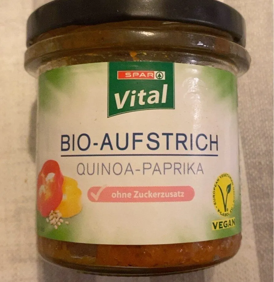 Bio-Aufstrich Quinoa Paprika