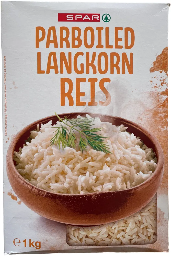 Langkorn Reis Parboiled