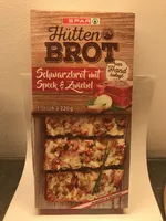 Hüttenbrot - Schwarzbrot mit Speck & Zwiebel