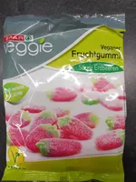Veganer Fruchtgummi Saure Erdbeeren