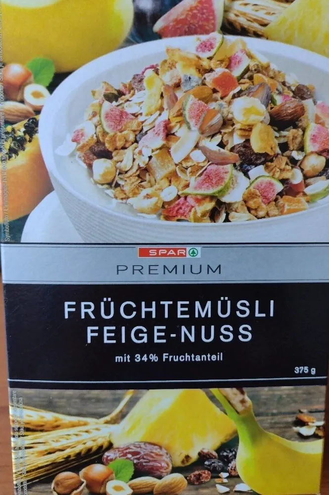 Fruchtenmusli Feige- Nuss