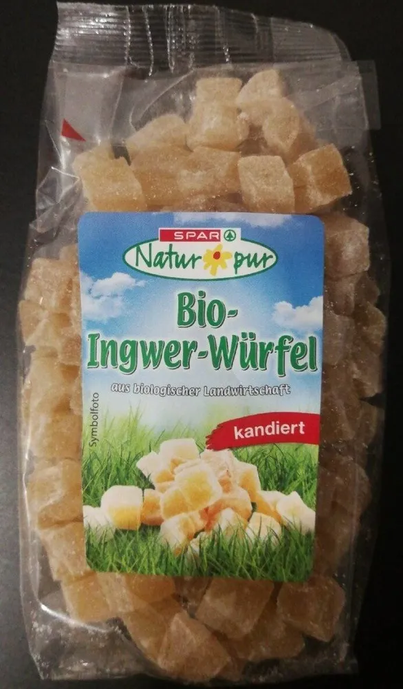 Bio Ingwer Würfel