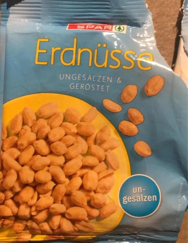 Erdnüsse ungesalzen & geröstet