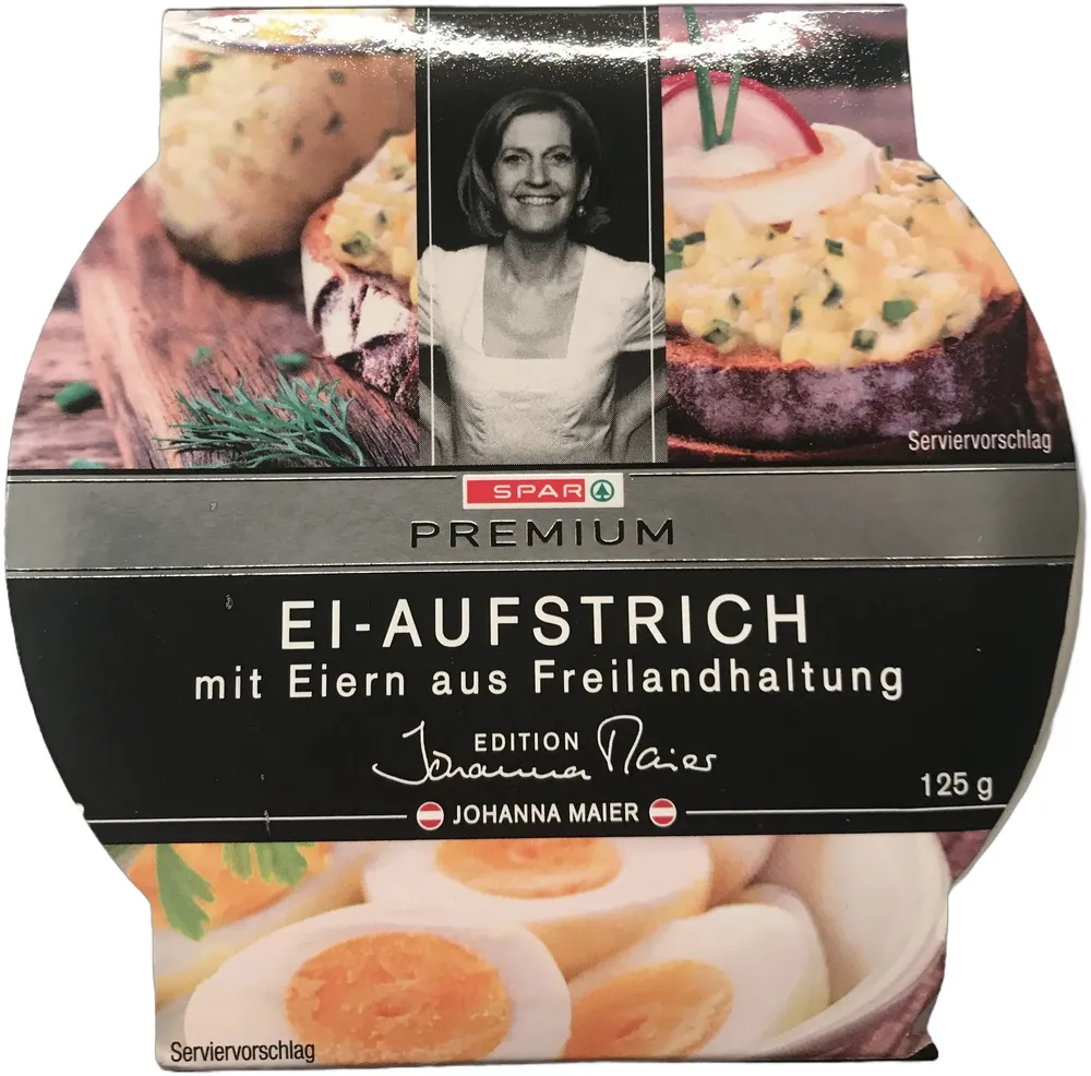 EI-Aufstrich mit Eiern aus Freilandhaltung