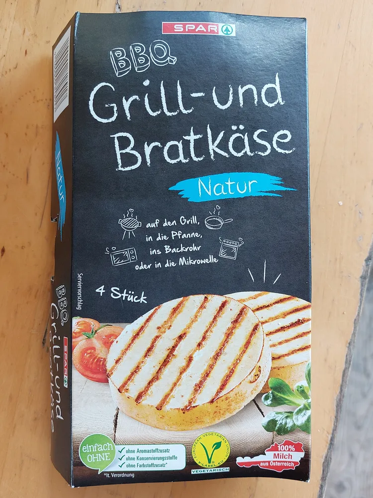 Grill und Bratkäse