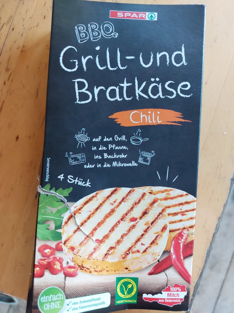 Grill- und Bratkäse Chili