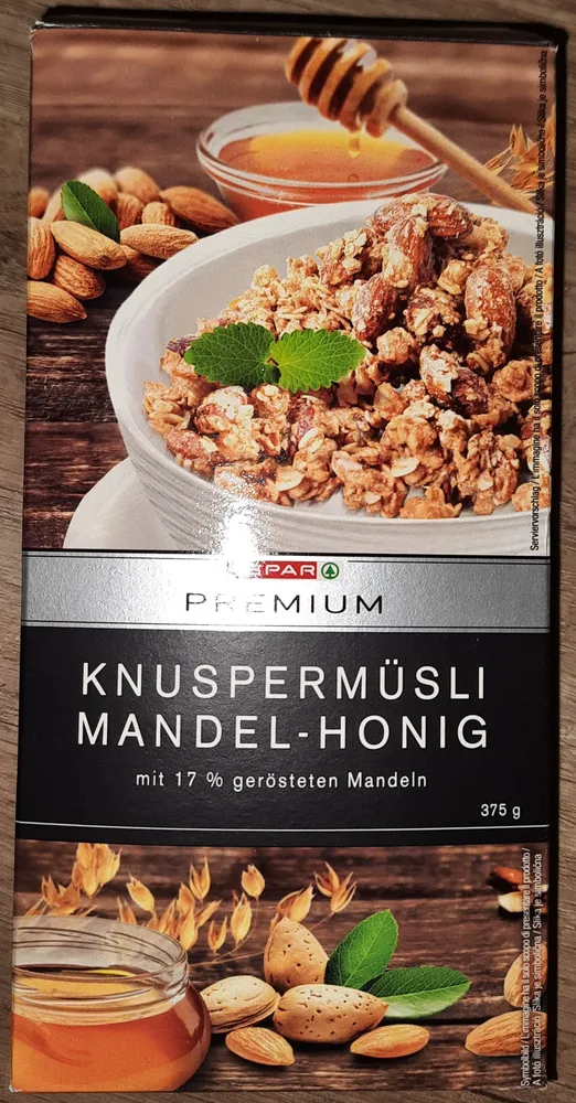 Knuspermüsli Mandel-Honig