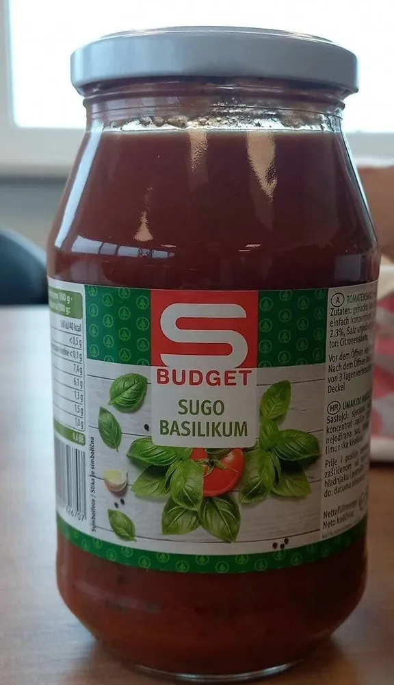 Sugo basilikum
