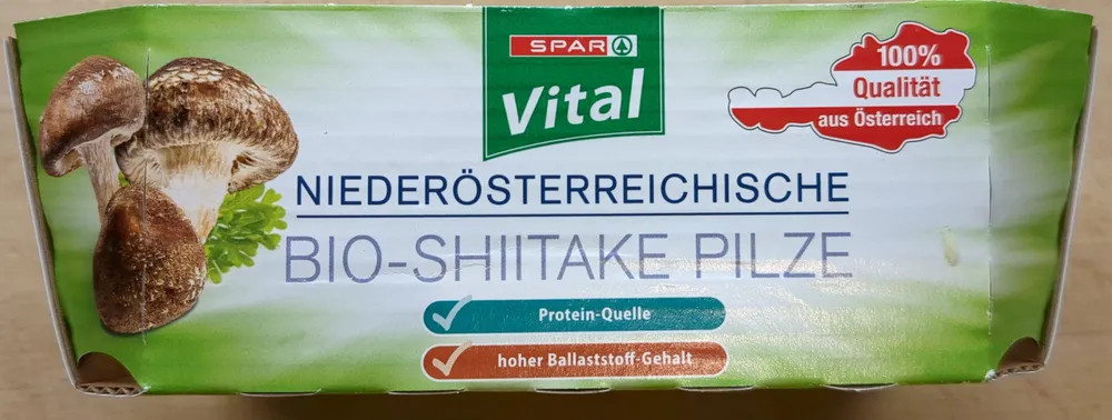 Bio-Shiitake Pilze