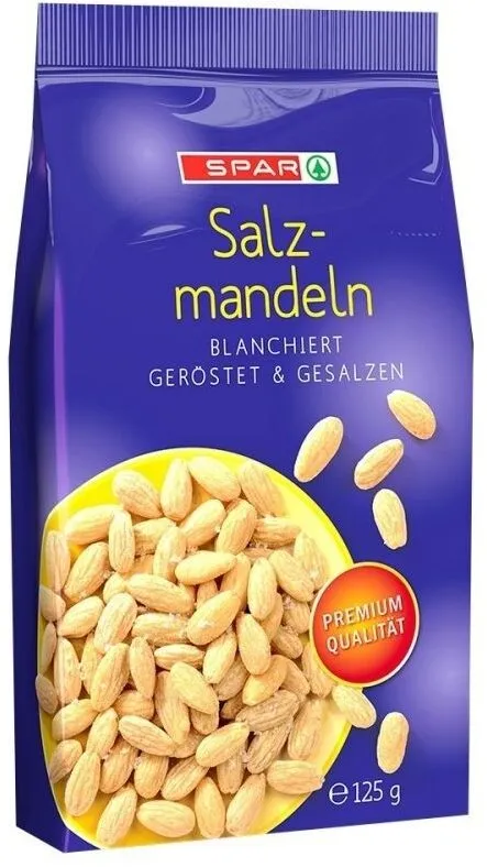 Salzmandeln blanchiert, geröstet, gesalzen