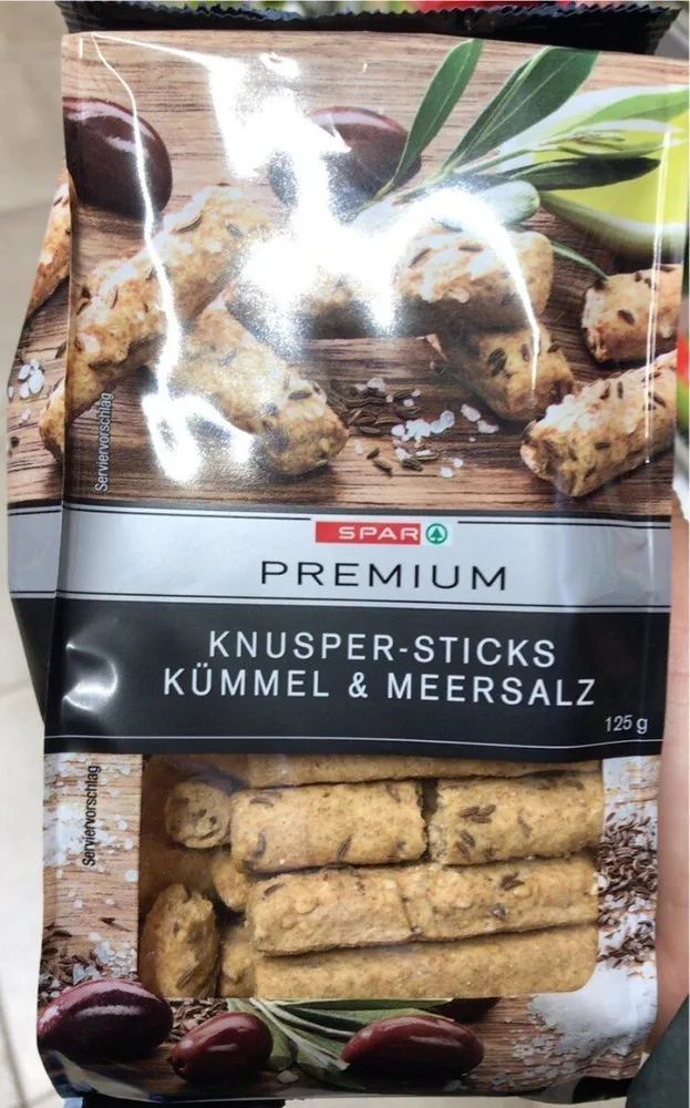 Knusper-sticks kümmel meersalz