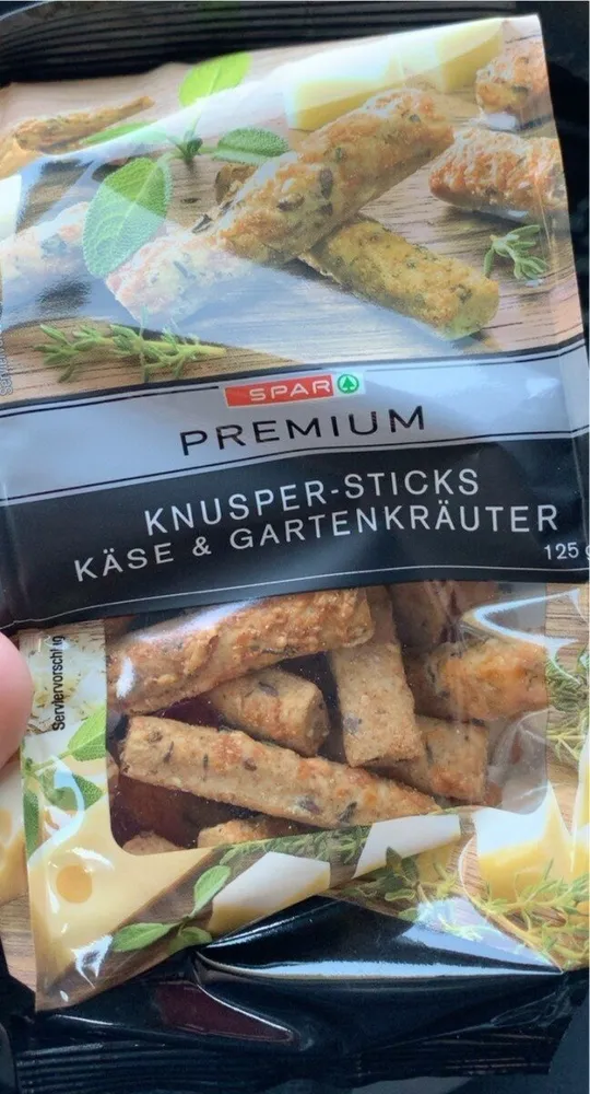 Knusper-Sticks Käse & Gartenkräuter