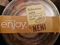 Kichererbsensalat auf Sesampaste