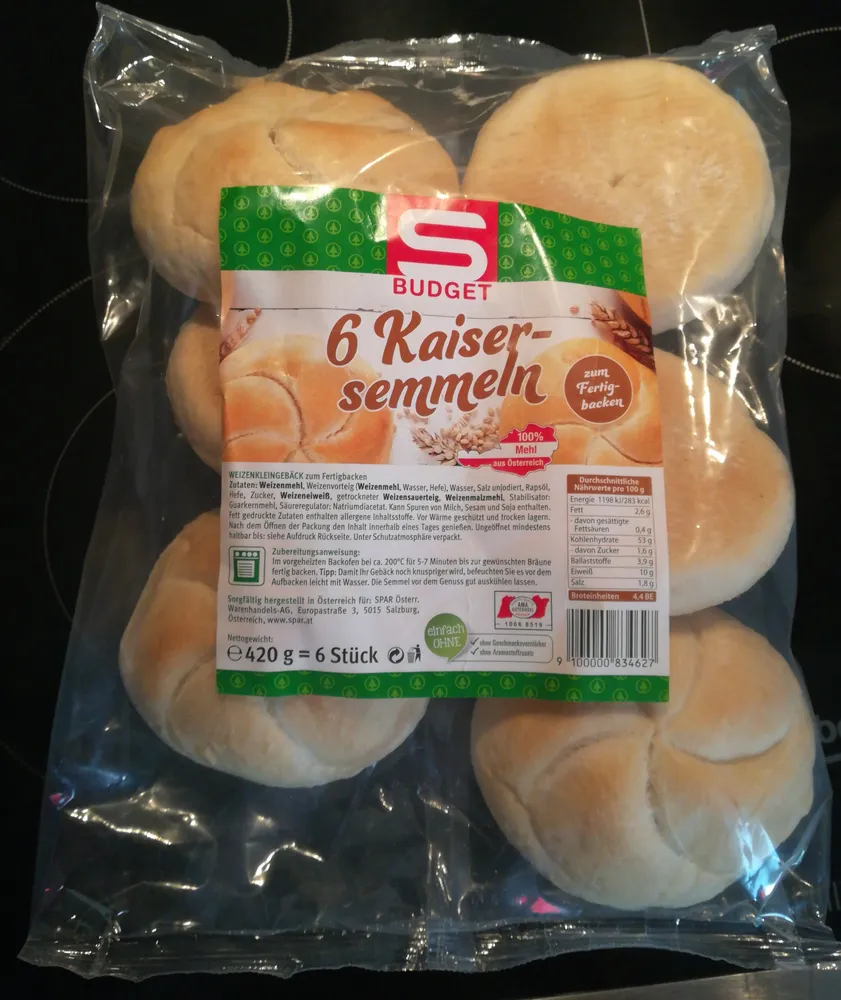 6 Kaisersemmeln
