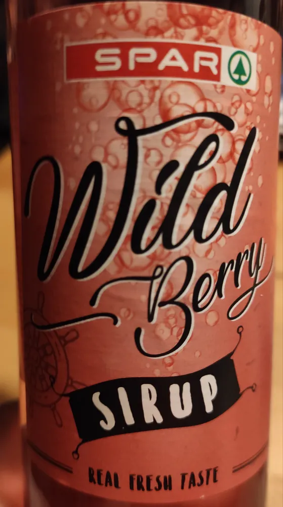 Sirup, wild berry