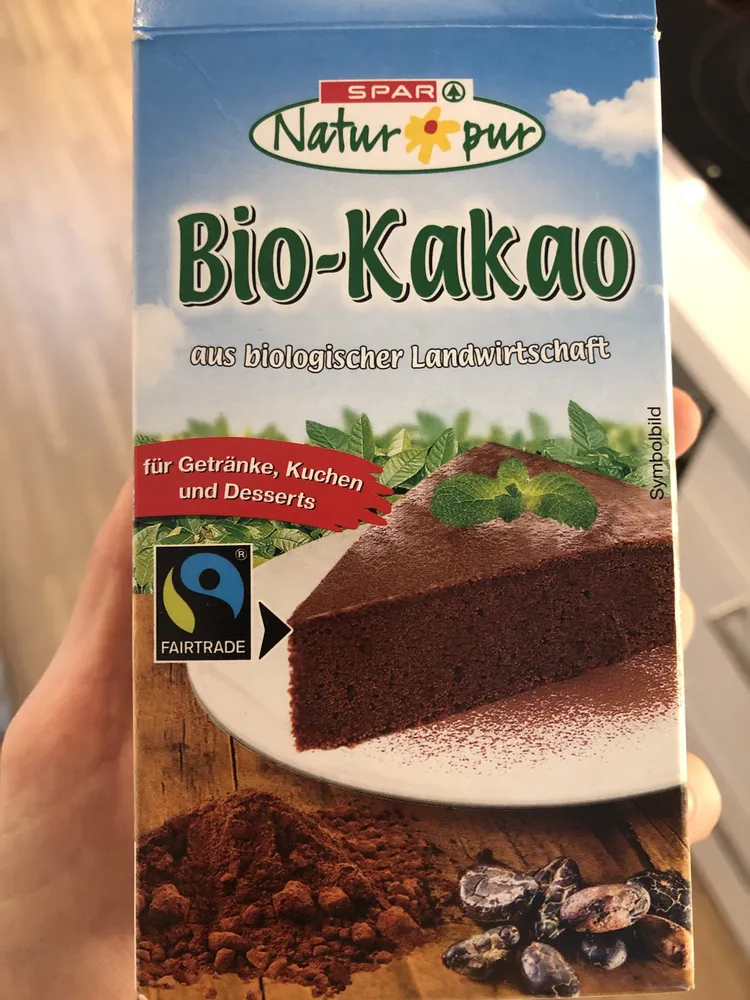 Fettarmer Bio-Kakao