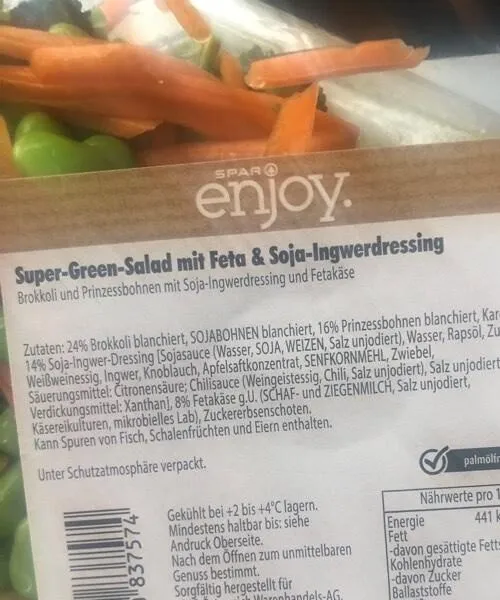 Super-Green-Salad mit Feta