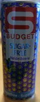 Energy Drink Sugarfree Heidelbeere