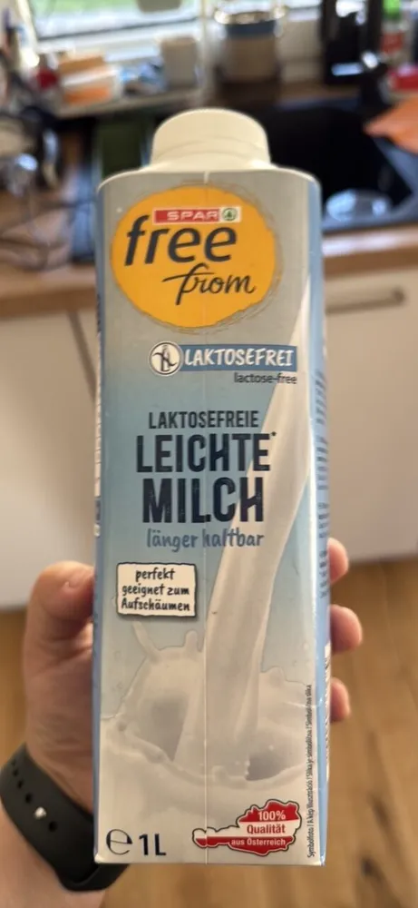 Leichte Milch