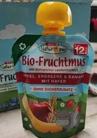 Bio kinder fruchtmus