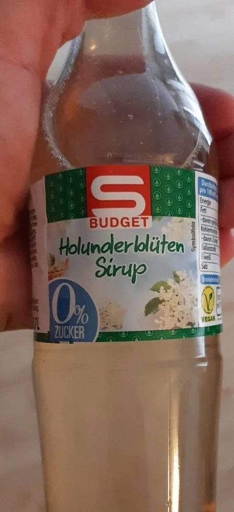 Holunderblüten syrup