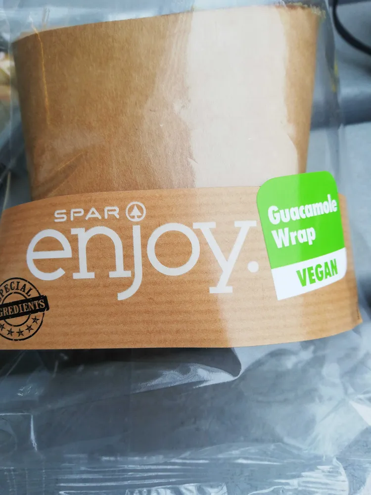 Vegan Guacamole Wrap