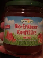 Bio erdbeer konfiture
