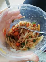 Pad Thai mit Reisnudeln und Tofu