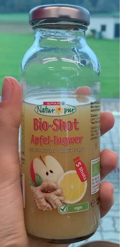 Bio-shot Apfel-Ingwer