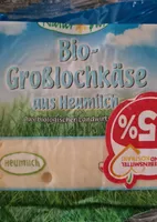 Bio Großlochkäse