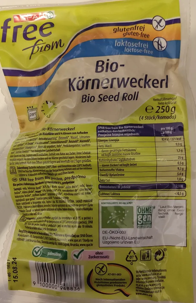 Bio Körnerweckerl