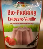 Bio-Pudding Erdbeere-Vanille